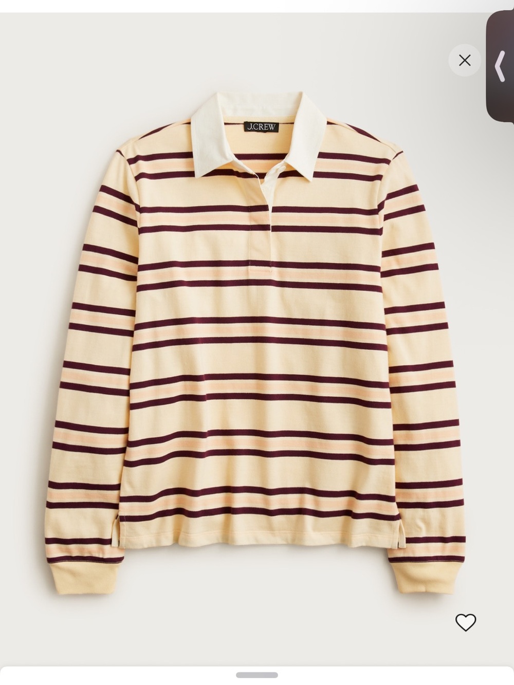 J Crew Rugby Shirt